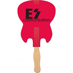 Photo of Handheld Guitar Shaped Fan   Mini