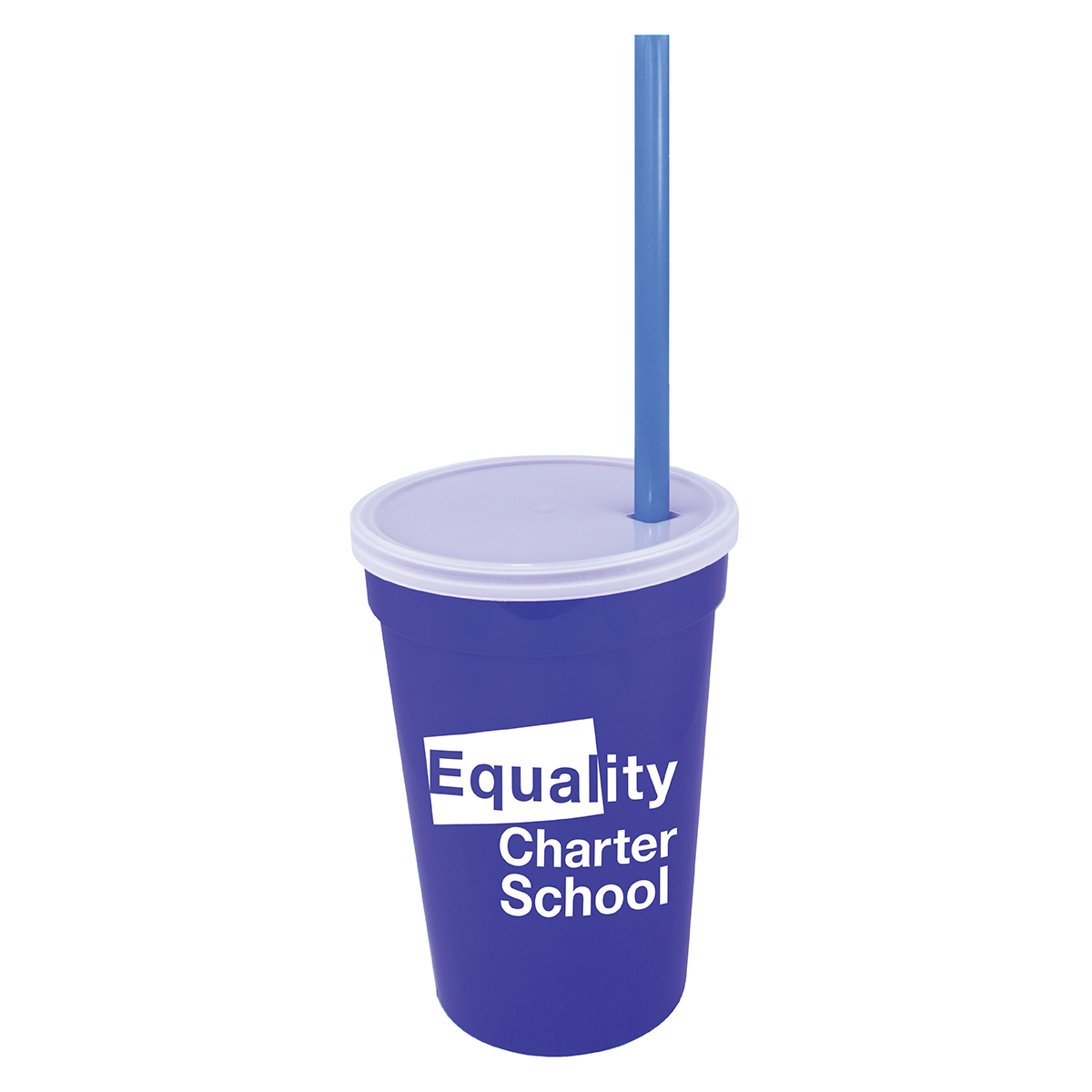 Blue color option for 17 Oz. Smooth Cup/Straw/Lid Set