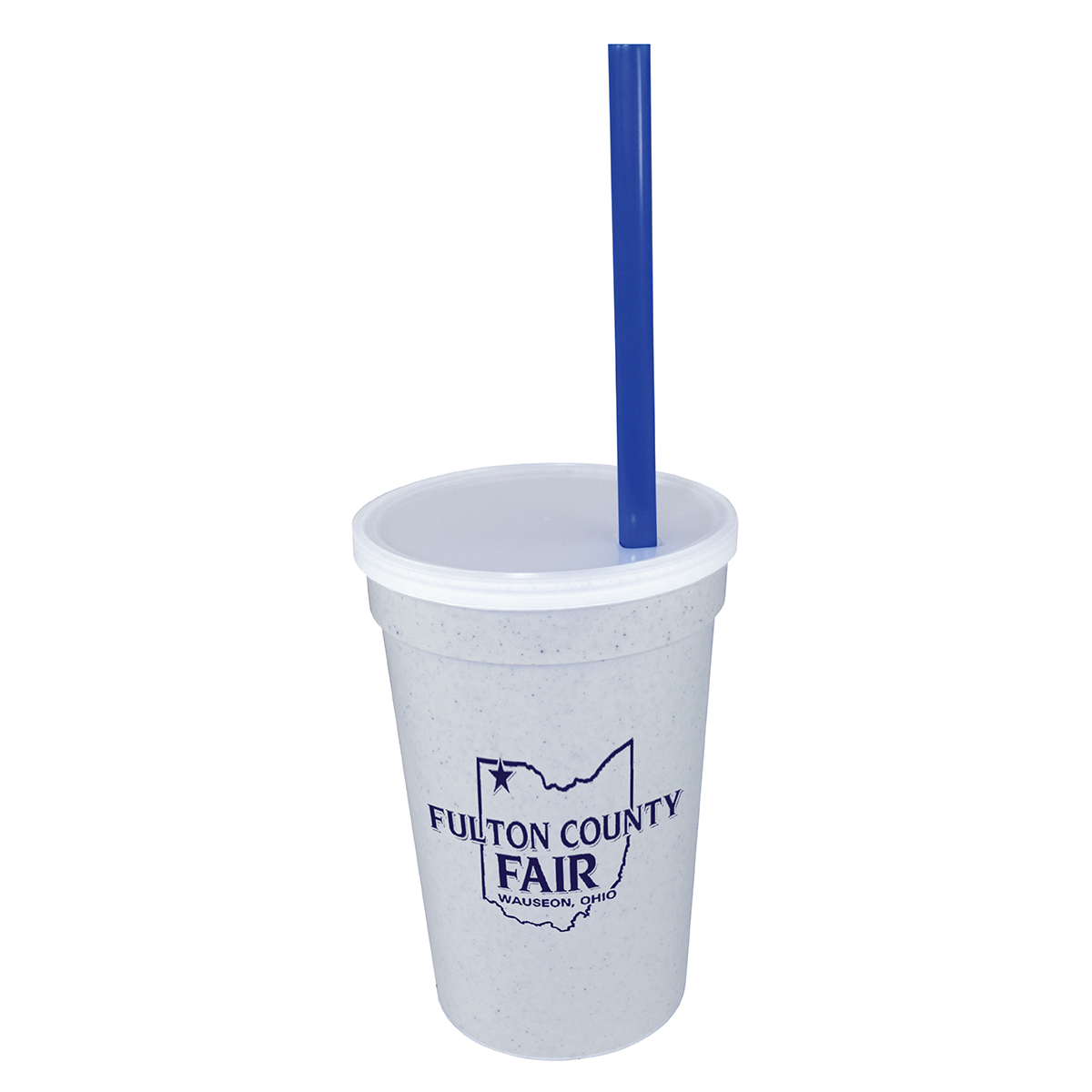 Granite color option for 17 Oz. Smooth Cup/Straw/Lid Set
