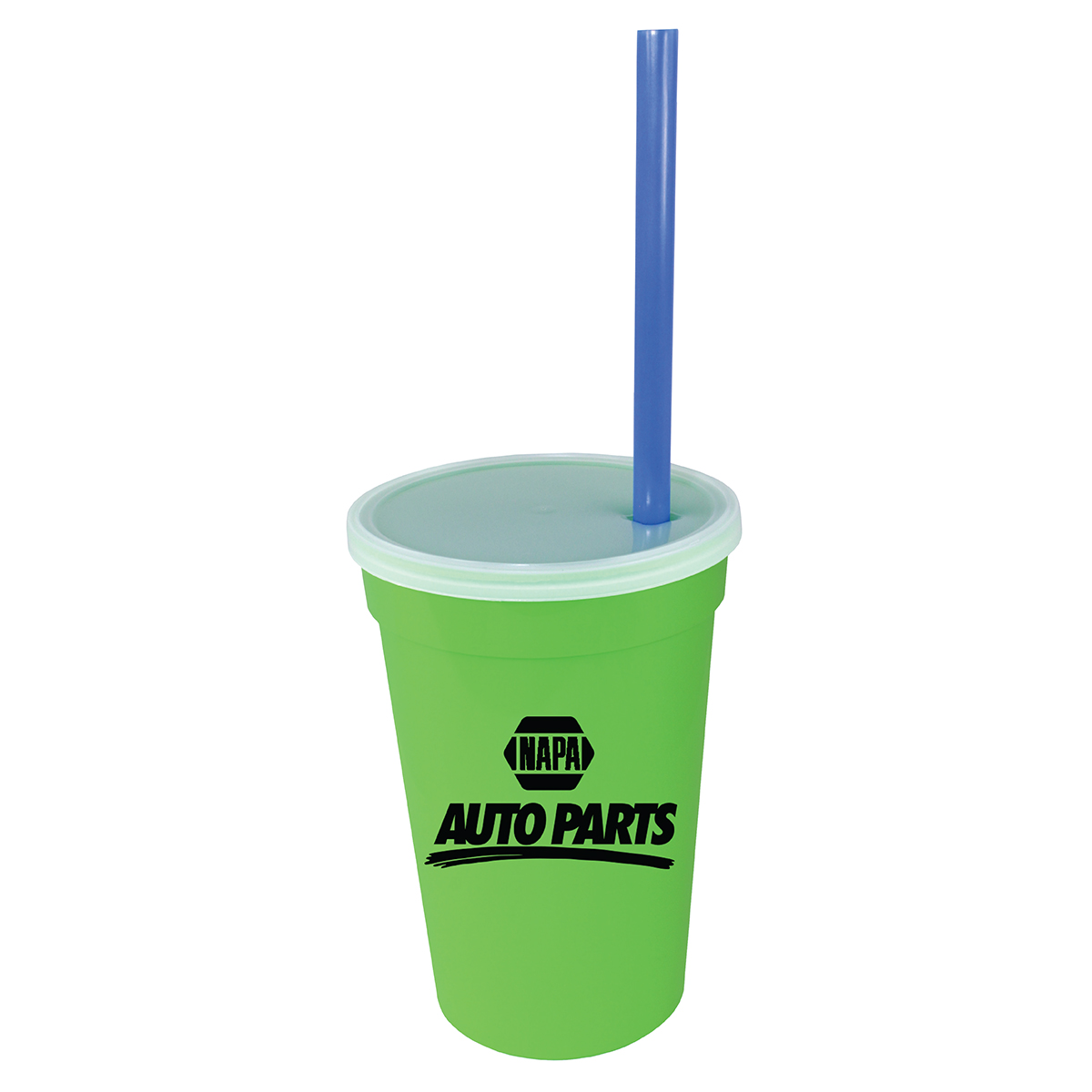 Lime Green color option for 17 Oz. Smooth Cup/Straw/Lid Set