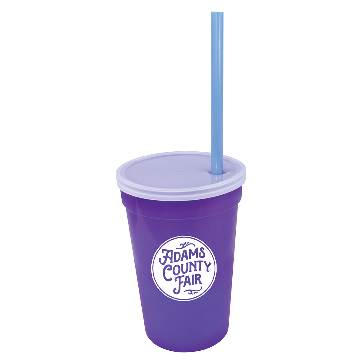 Purple color option for 17 Oz. Smooth Cup/Straw/Lid Set