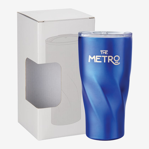 Photo of Hugo Copper Vacuum Tumbler 20oz With Window Box