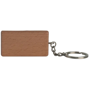 Photo of Rectangle Wooden Keyring