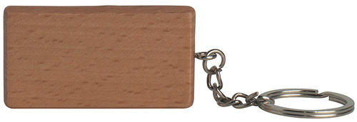 Photo of Rectangle Wooden Keyring
