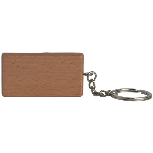 Photo of Rectangle Wooden Keyring