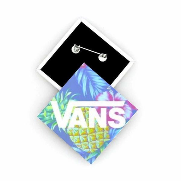 Any/All Colors color option for 1.5" X 1.5" Diamond Custom Buttons