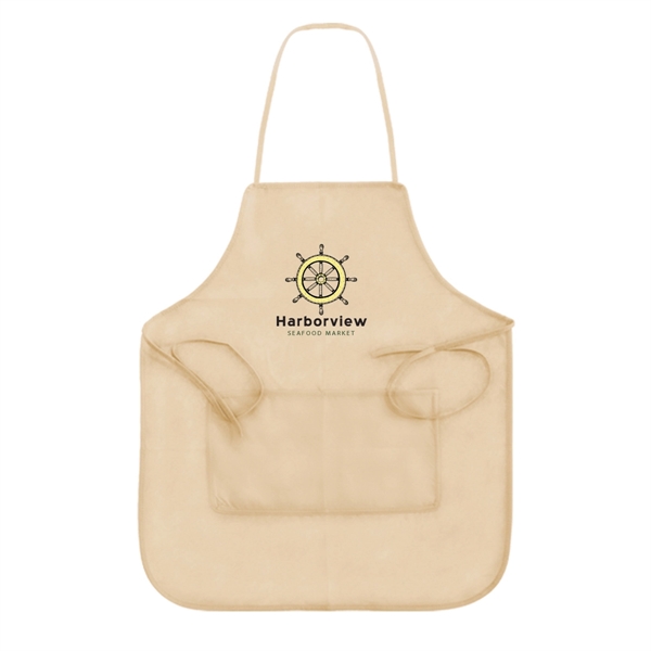 Ivory color option for Non Woven Full Apron