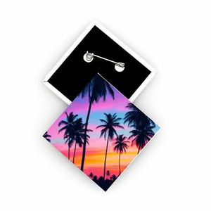 Photo of 2" X 2" Diamond Custom Buttons