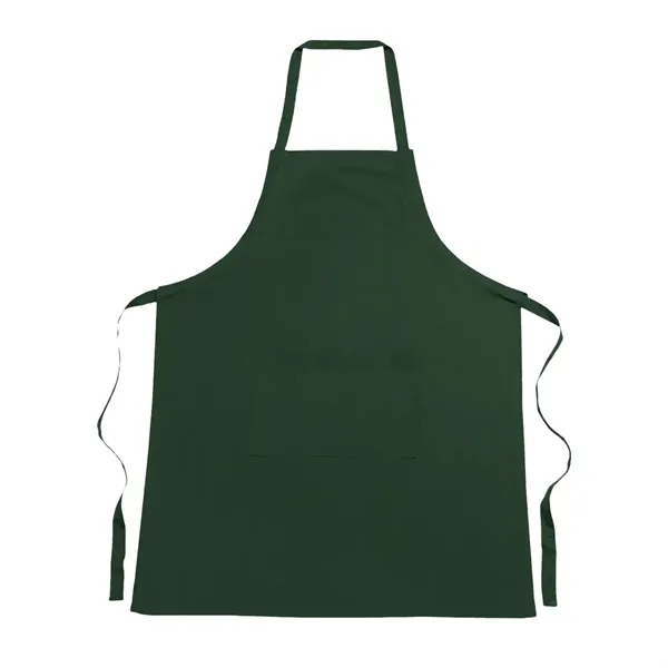 Forest Green color option for 100% Cotton Apron
