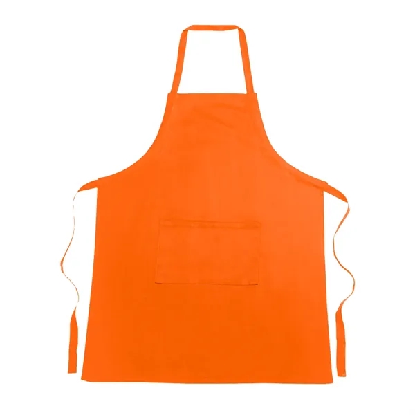 Orange color option for 100% Cotton Apron