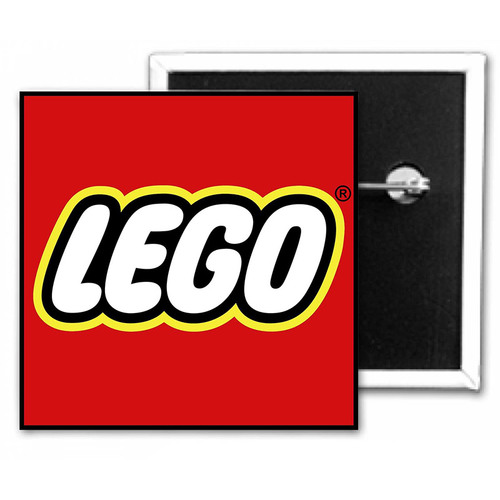 Photo of 2" X 2" Inch Square Custom Button