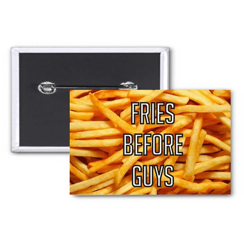 Photo of 3" X 2" Inch Rectangle Custom Buttons