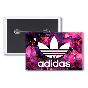 Photo of 2" X 3" Inch Rectangle Custom Buttons