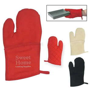 Photo of Quilted Cotton Canvas Oven Mitt