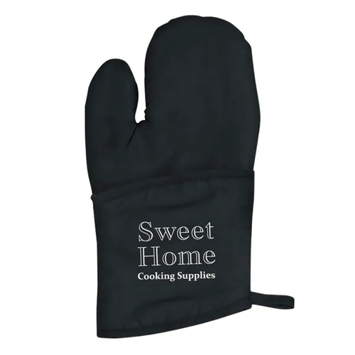 Main photo of Quilted Cotton Canvas Oven Mitt