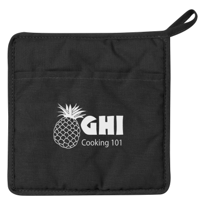 Black color option for Quilted Cotton Canvas Pot Holder