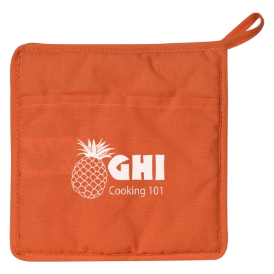 Orange color option for Quilted Cotton Canvas Pot Holder