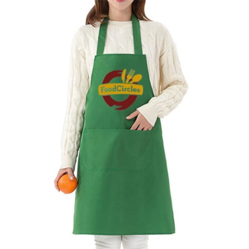 Photo of Kitchen Apron W/ Custom Imprint & Pockets 26" X 36" Aprons