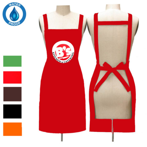 Photo of 12 Oz Woven Knitted Waterproof Kitchen Apron W/ 2 Pockets