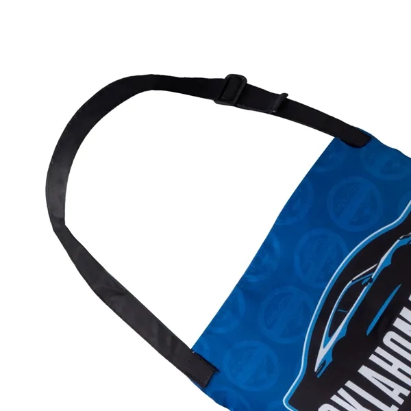 Navy Blue color option for Sublimation Polyester Aprons W/ Custom Imprint & Pockets