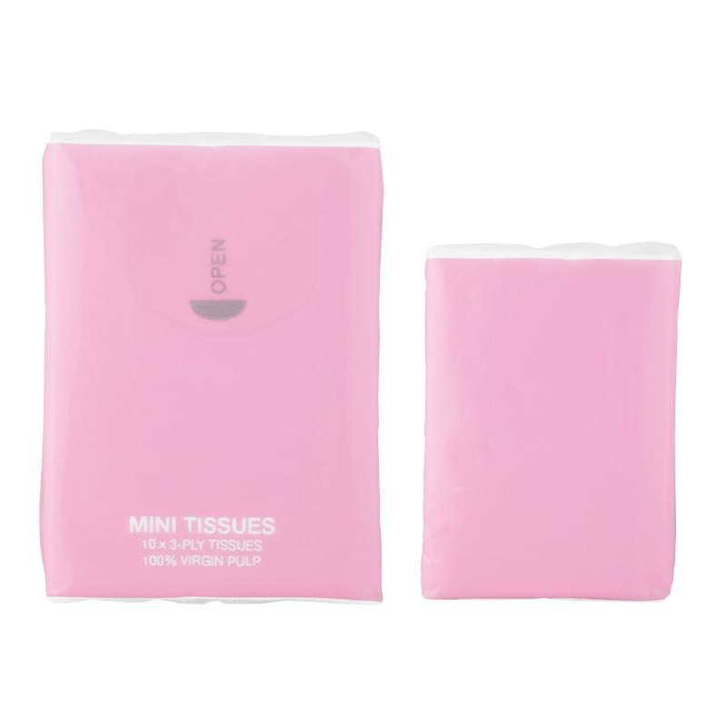 Pink color option for Pocketable Tissue Pack