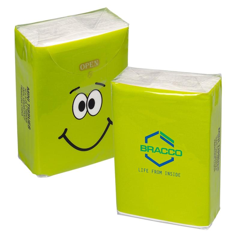 Lime Green color option for Pocketable Goofy Groupâ™ Tissue Pack