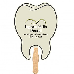 Photo of Handheld Tooth Shaped Fan   Mini