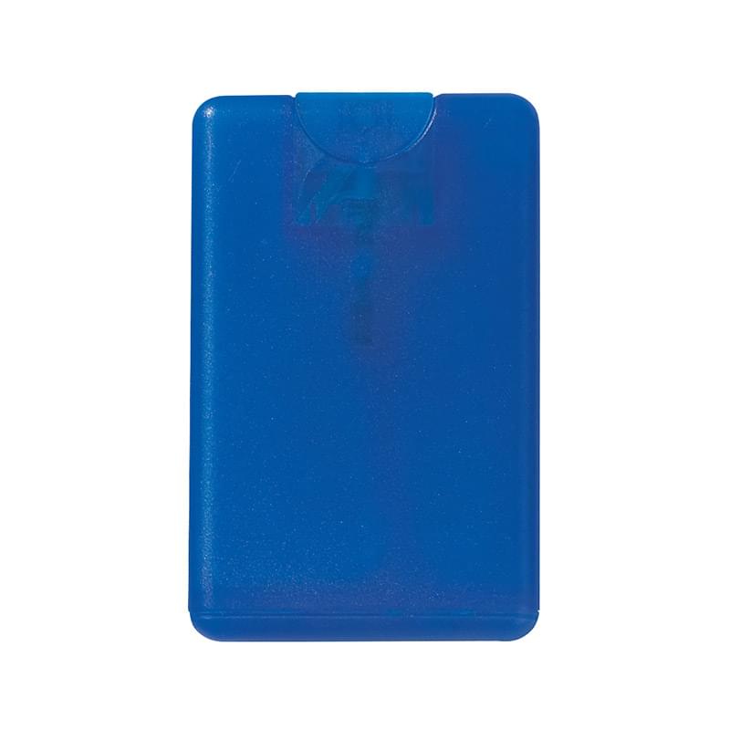 Frosted Blue color option for .66oz Squared Sanitizer