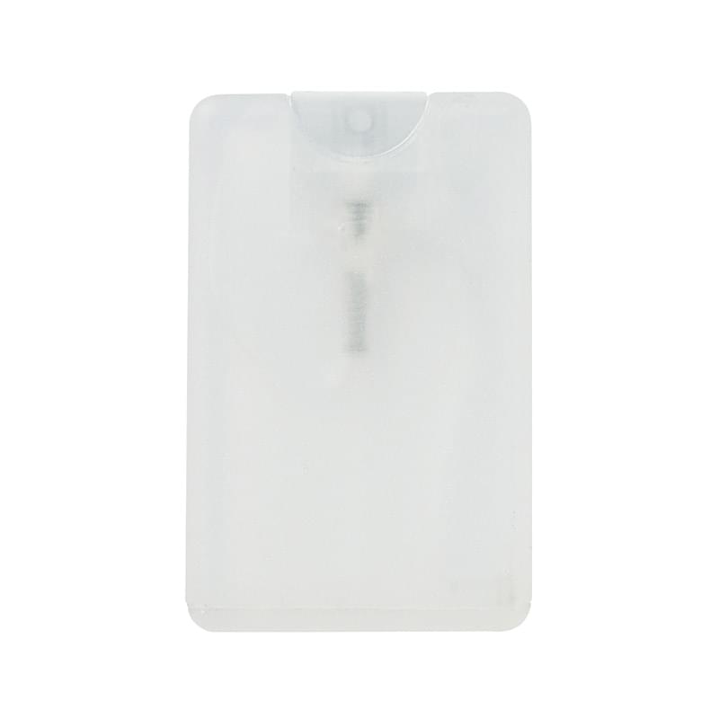 Frosted Clear color option for .66oz Squared Sanitizer