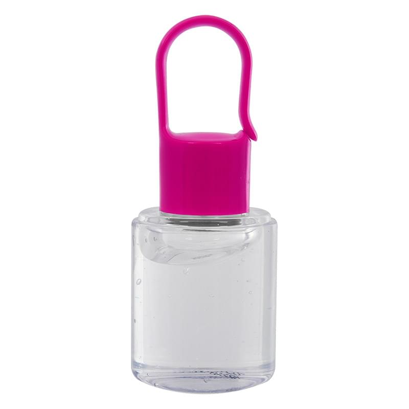 Fuchsia color option for 1 Oz. Hand Sanitizer With Carabiner Cap