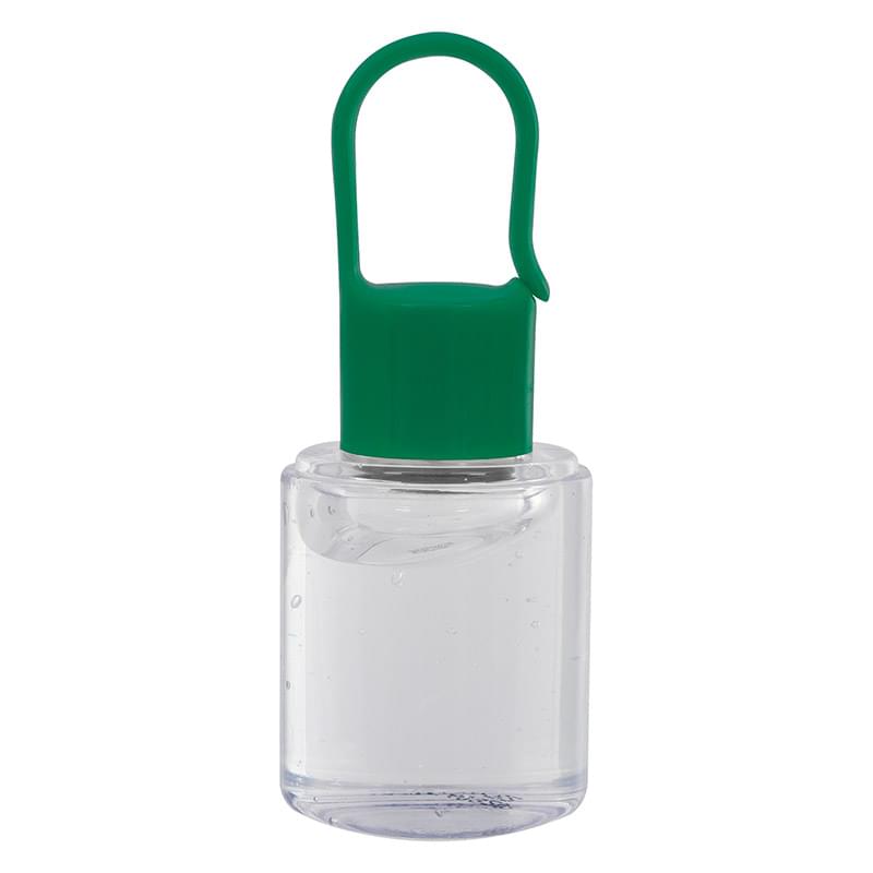 Green color option for 1 Oz. Hand Sanitizer With Carabiner Cap