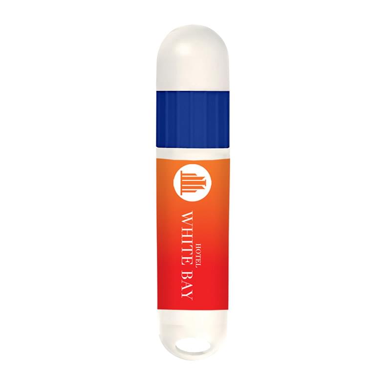 White/Blue color option for Lip Balm And Sunstick