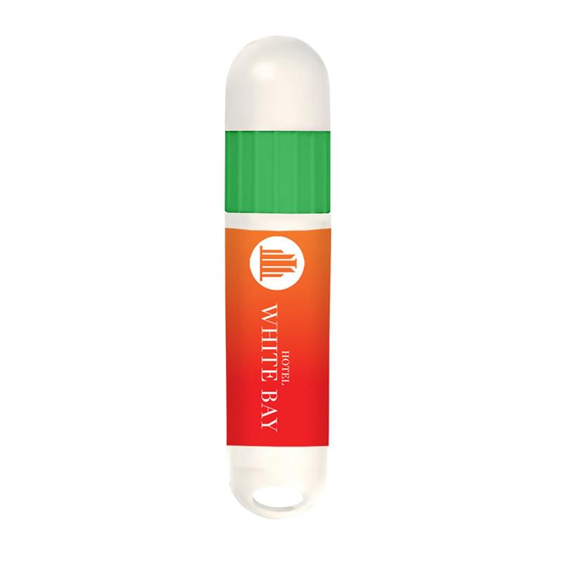 White/Lime color option for Lip Balm And Sunstick