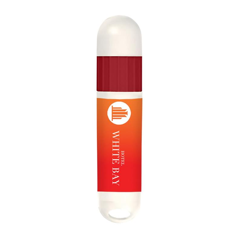 White/Red color option for Lip Balm And Sunstick