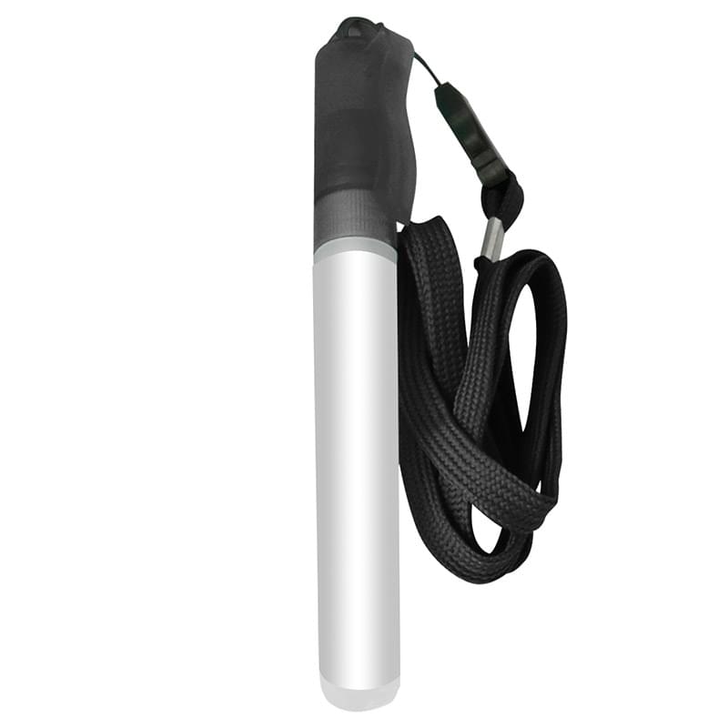 Black color option for .34 Oz. Hand Sanitizer Spray With Lanyard