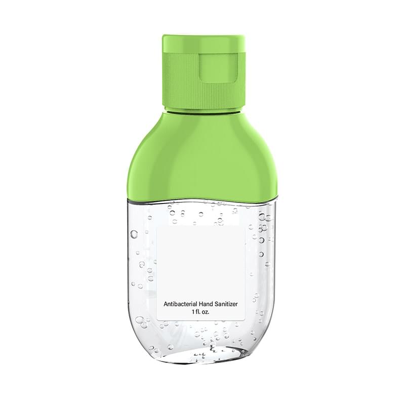 Lime Green color option for 1 Oz. Color Pop Hand Sanitizer