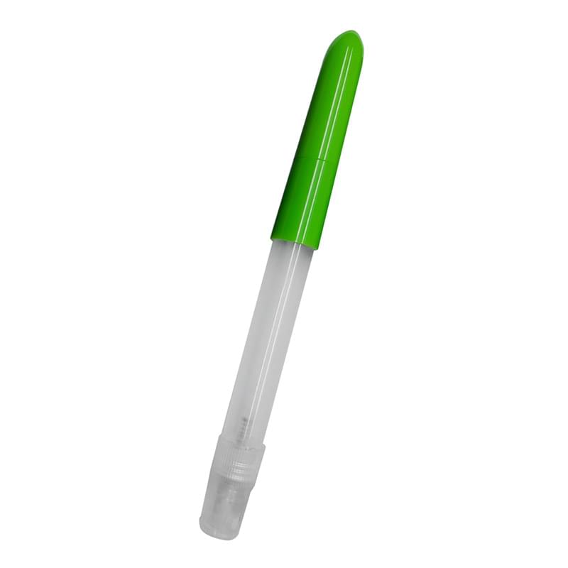 Lime Green color option for .27 Oz. Hand Sanitizer Spray With Ballpoint Pen