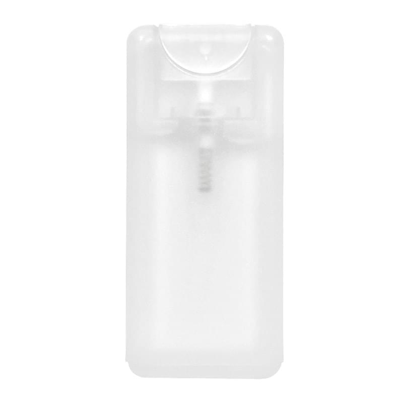 Frosted Clear color option for .34 Oz. Hand Sanitizer Spray