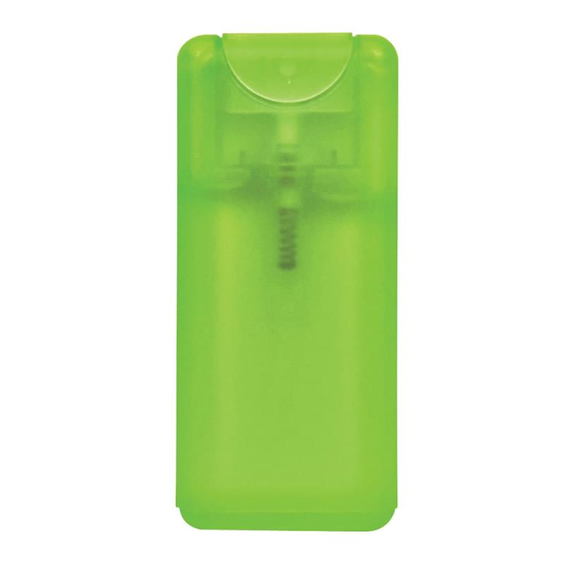 Frosted Green color option for .34 Oz. Hand Sanitizer Spray