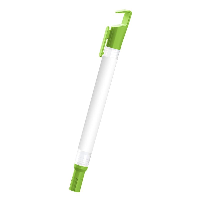 Lime Green color option for .34 Oz. Hand Sanitizer Spray With Stylus & Phone Stand