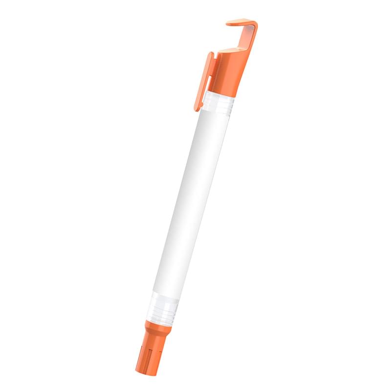 Orange color option for .34 Oz. Hand Sanitizer Spray With Stylus & Phone Stand