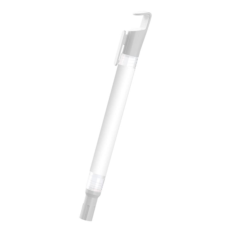White color option for .34 Oz. Hand Sanitizer Spray With Stylus & Phone Stand