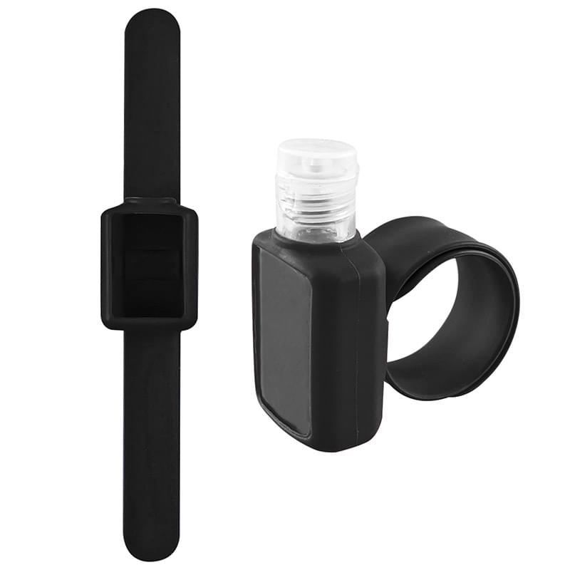 Black color option for .5 Oz. Hand Sanitizer With Slap Wristband
