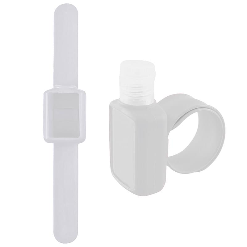White color option for .5 Oz. Hand Sanitizer With Slap Wristband