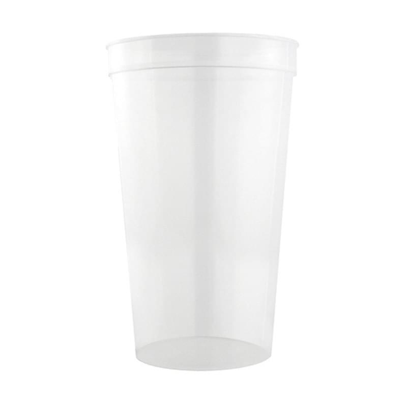 Clear color option for Stadium Cups   32 Oz Polypropylene Plastic Stadium Cups