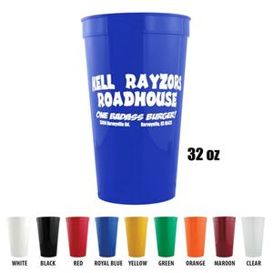 Photo of Stadium Cups   32 Oz Polypropylene Plastic Stadium Cups