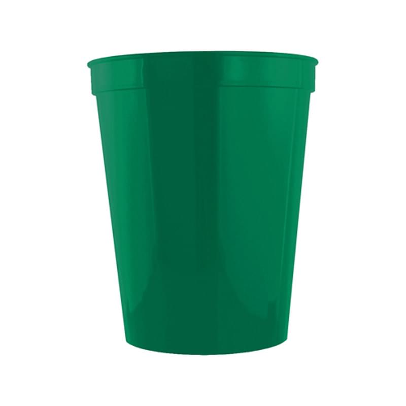 Forest Green color option for Stadium Cups   16 Oz Polypropylene Plastic Stadium Cups
