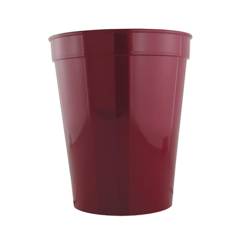Maroon color option for Stadium Cups   16 Oz Polypropylene Plastic Stadium Cups