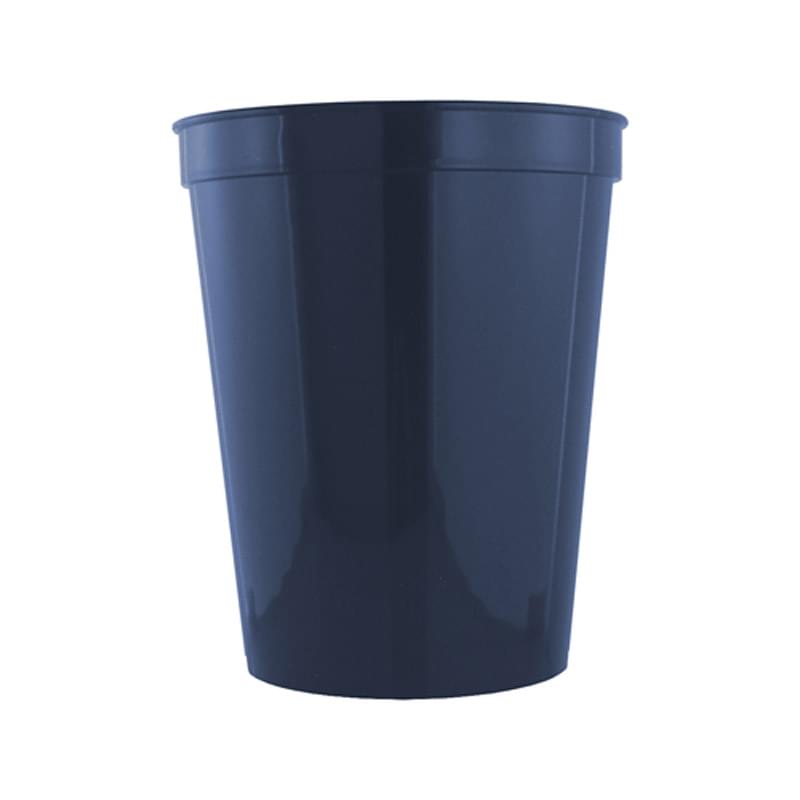 Navy Blue color option for Stadium Cups   16 Oz Polypropylene Plastic Stadium Cups