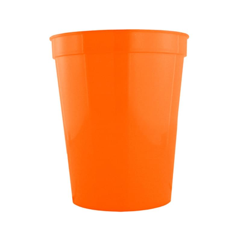 Orange color option for Stadium Cups   16 Oz Polypropylene Plastic Stadium Cups